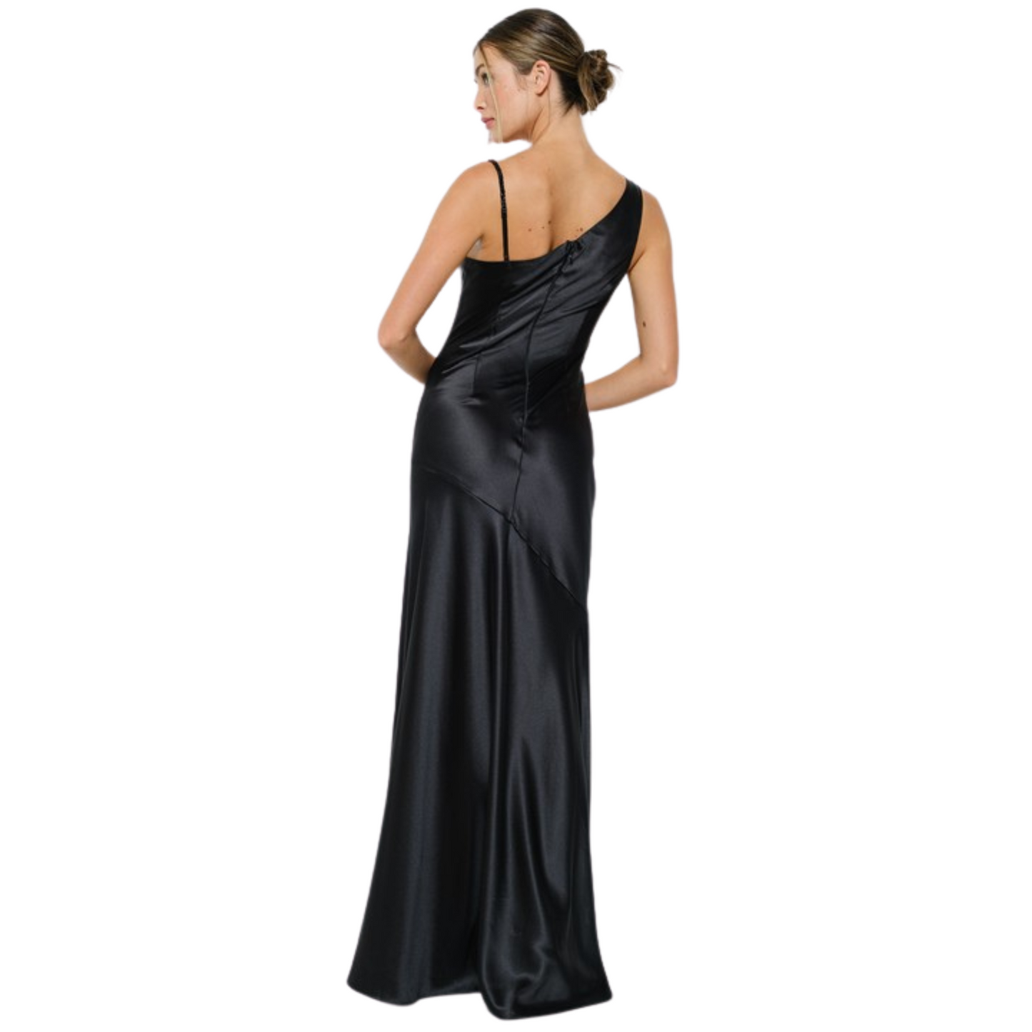 Vestido Satin Maxi