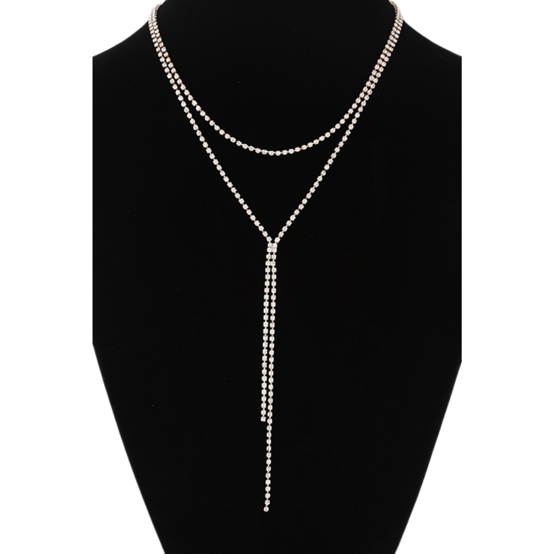 Collar de Brillantes Dorado