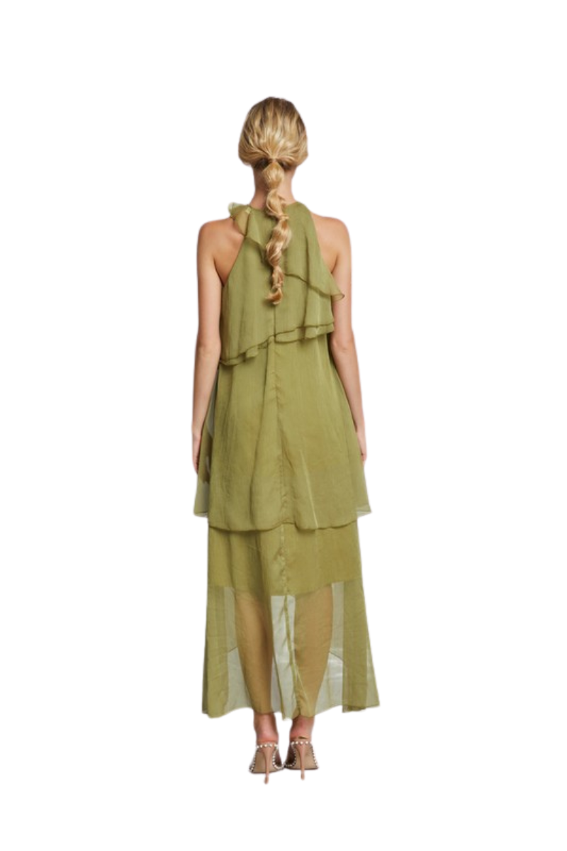 Vestido Verde Olanes