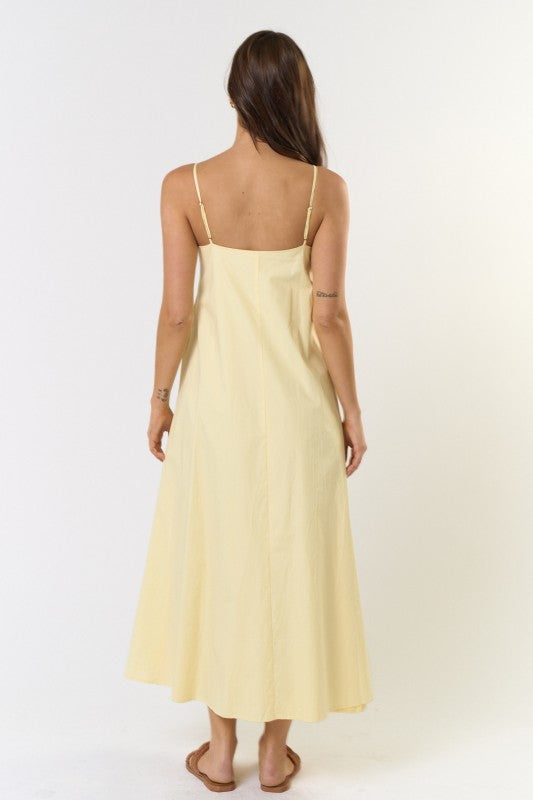 Vestido Largo Amarillo