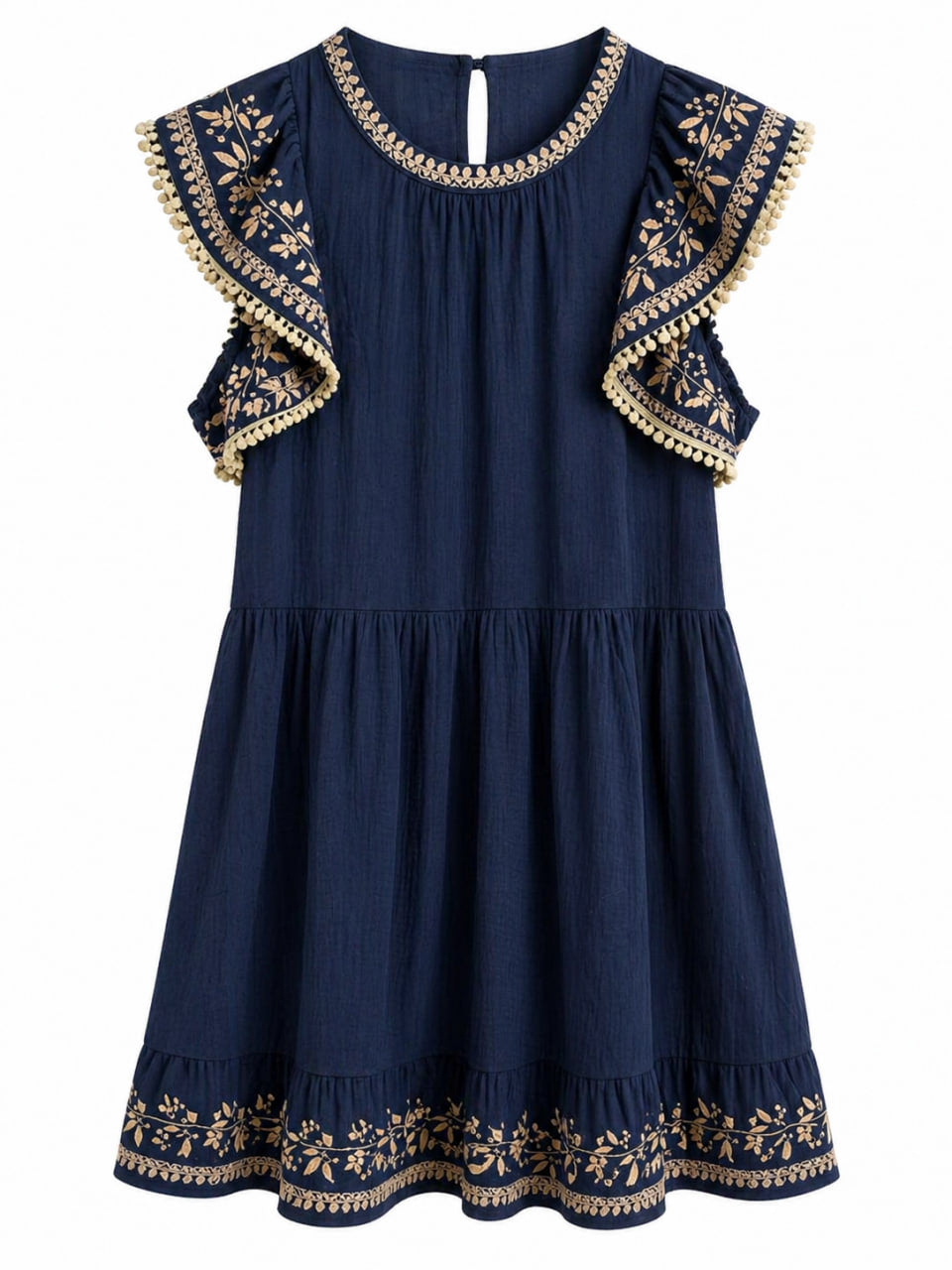Vestido Azul Marino Thml