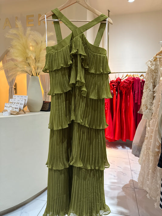 Vestido Verde Olanes