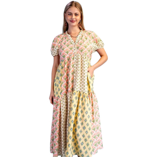 Vestido Blush Mix Largo