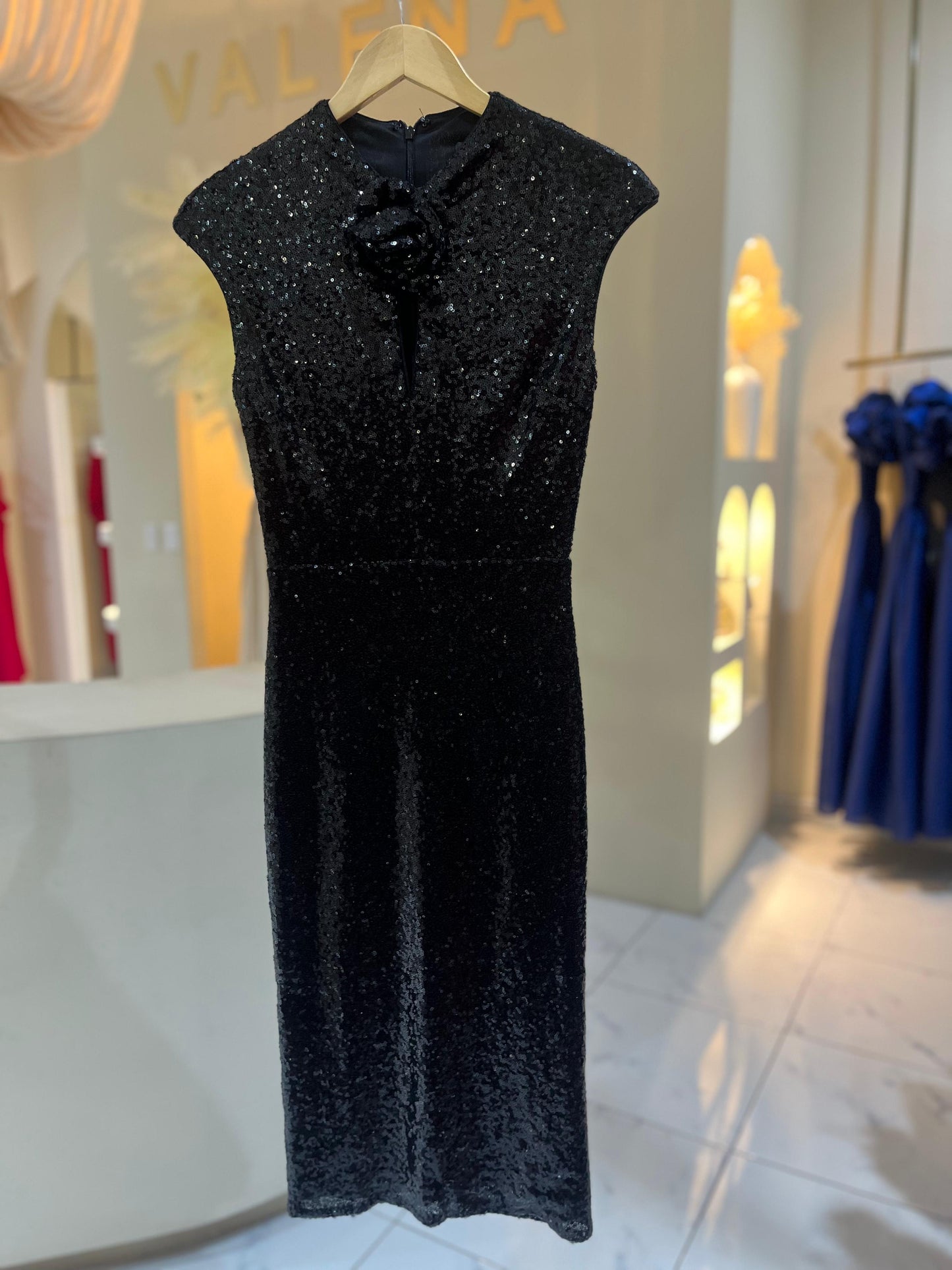 Vestido Midi Lentejuelas