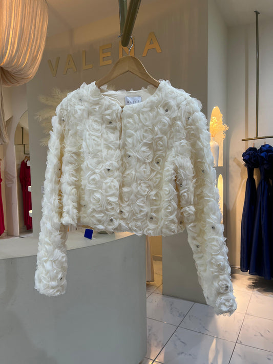 Ensamble Beige Flores