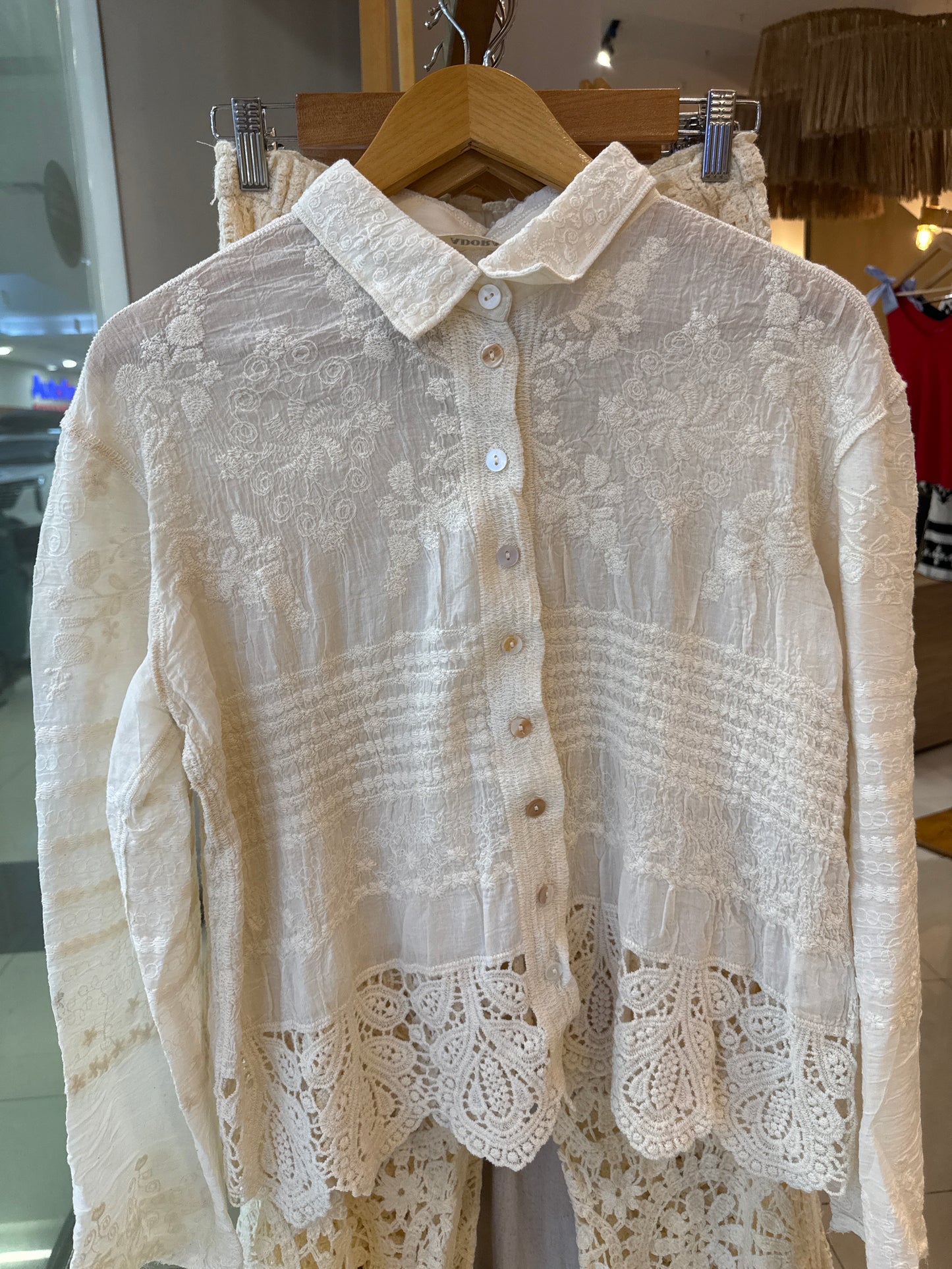 Blusa crochet