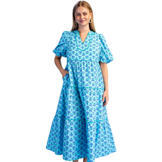 Vestido Blue Mint Largo