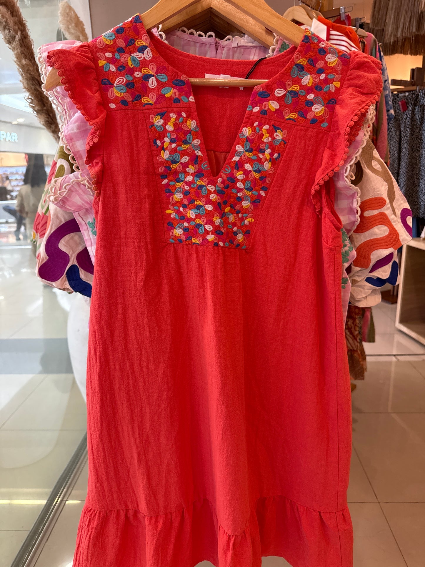 Vestido THML color mandarina