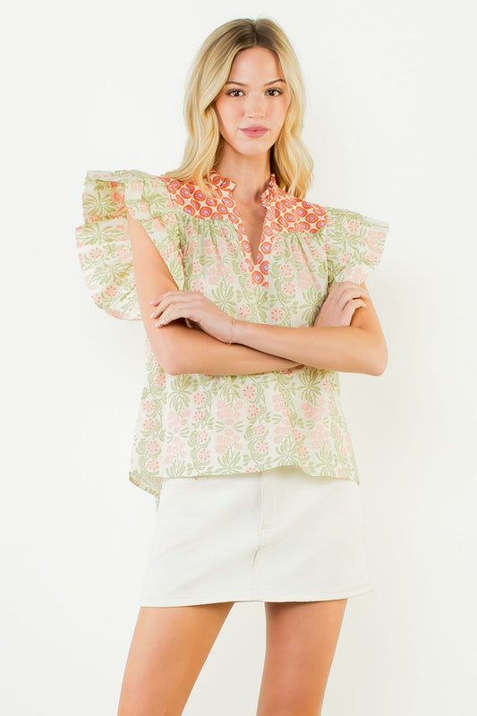 Blusa Estampado Floral