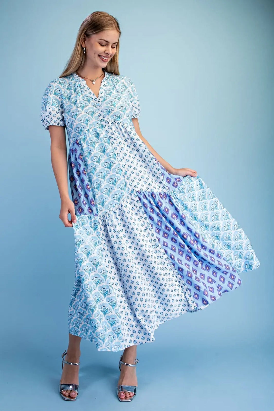 Vestido largo colores