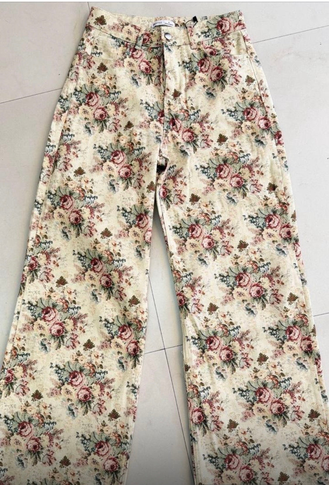 Jeans flores