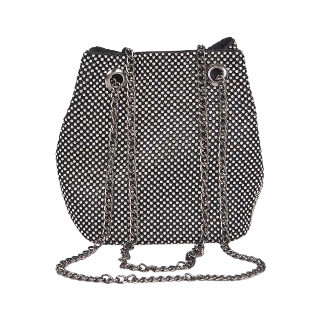 Bolsa Negra con Cadena