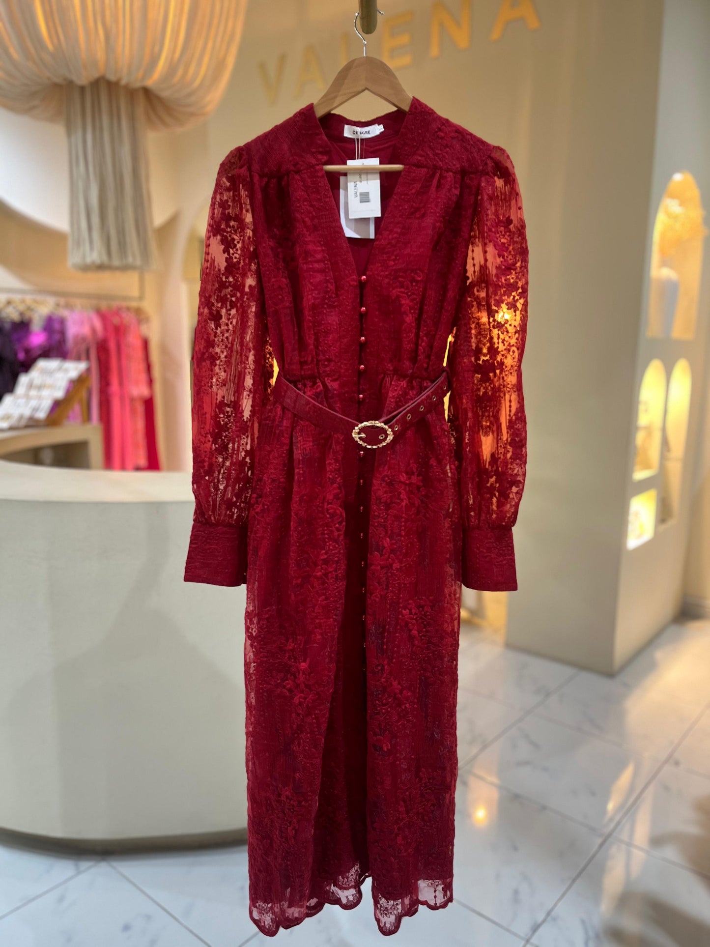 Vestido Burgundy