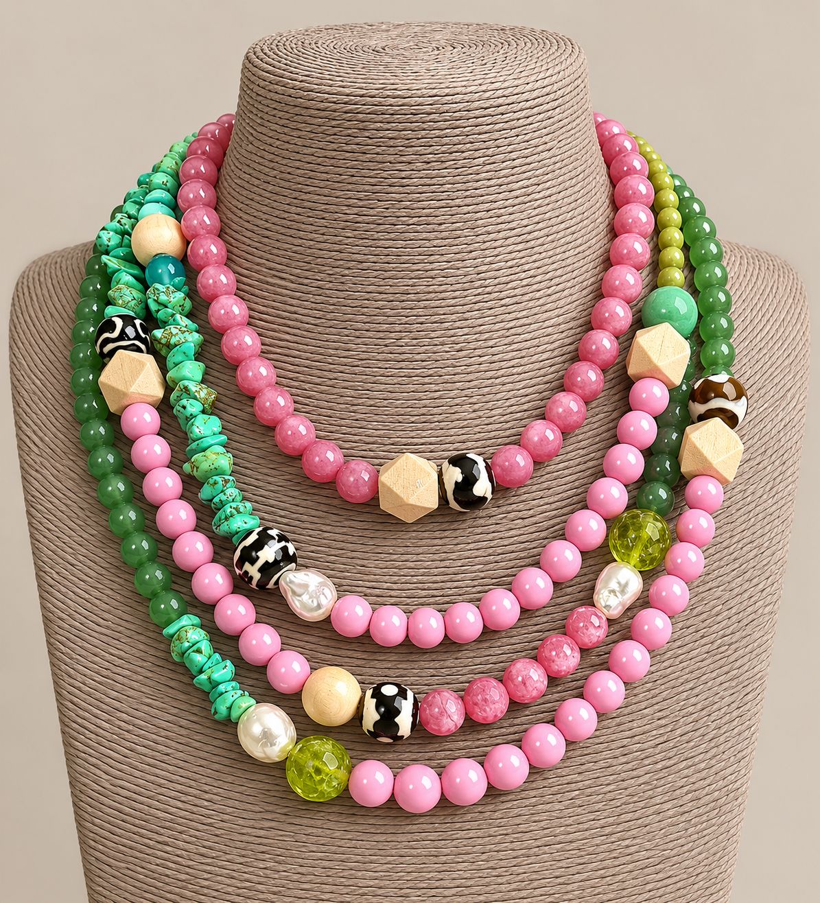 Collar - Oasis Coral