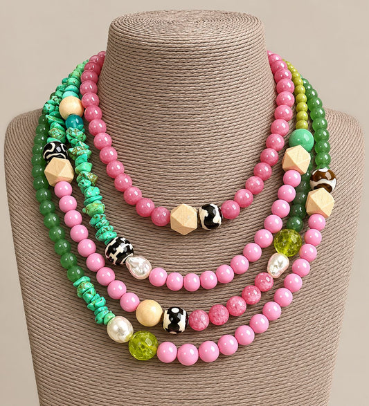 Collar - Oasis Coral