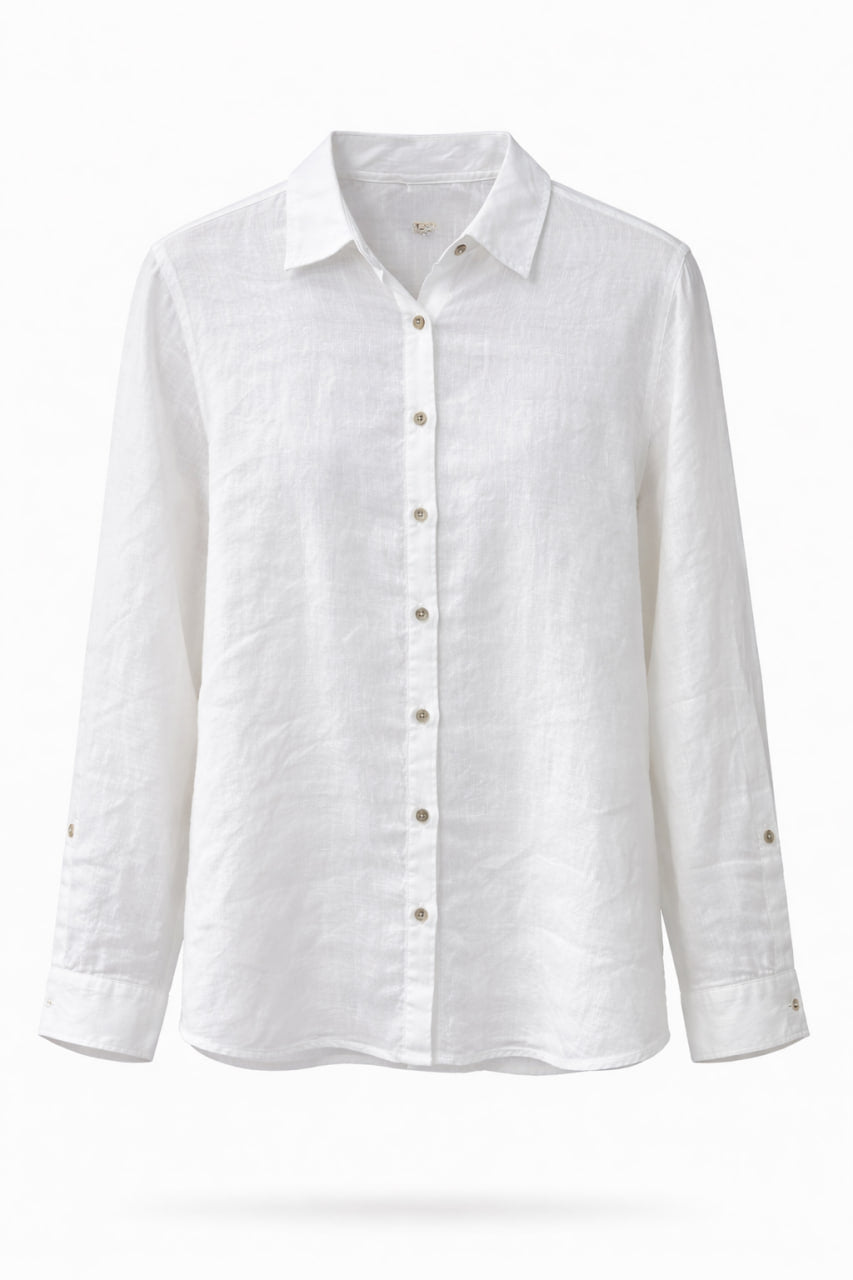 Blusa Lino Blanca