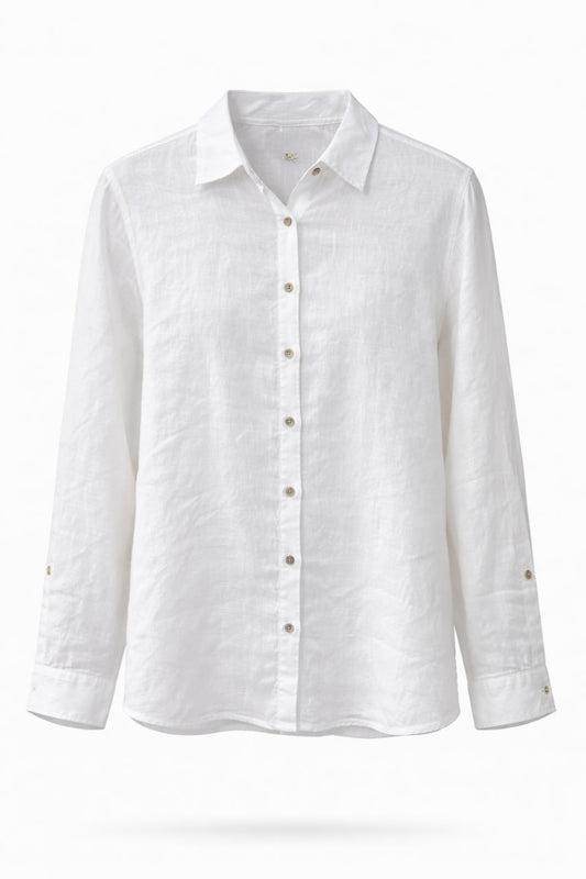 Blusa Lino Blanca