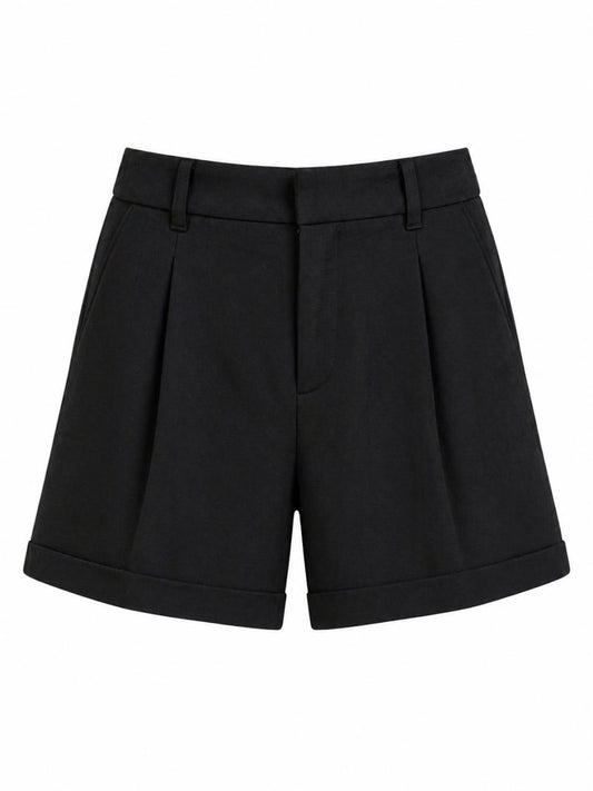 Short Lino Negro