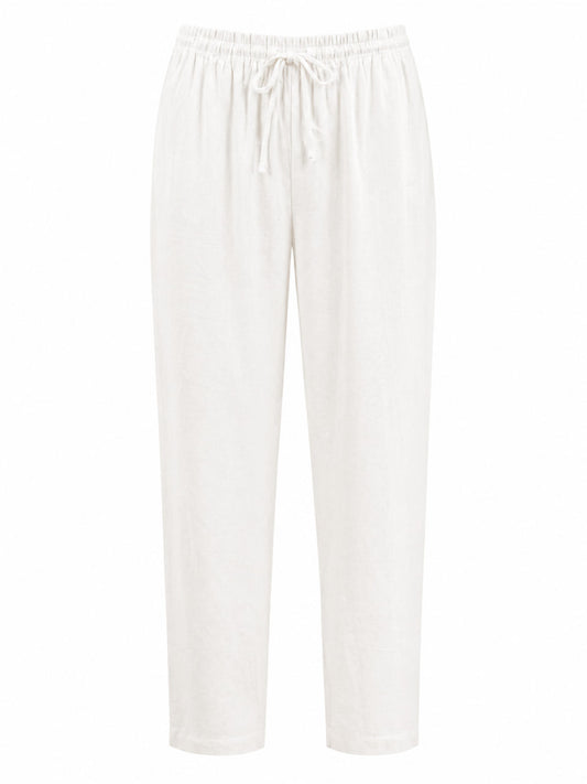 Pantalon Lino Blanco