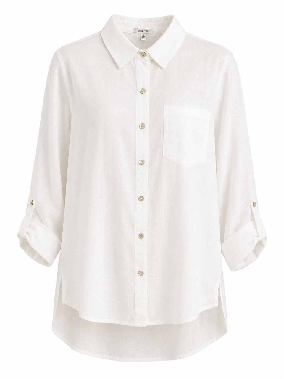 Camisa Blanca Lino