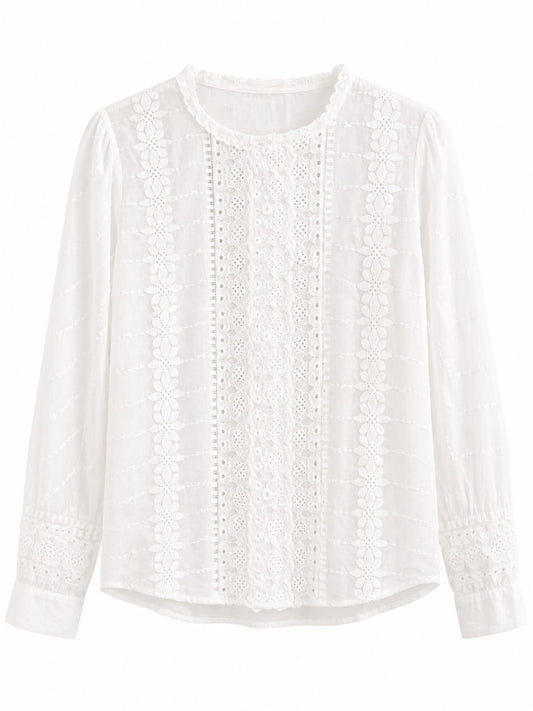 Blusa Tira Bordada