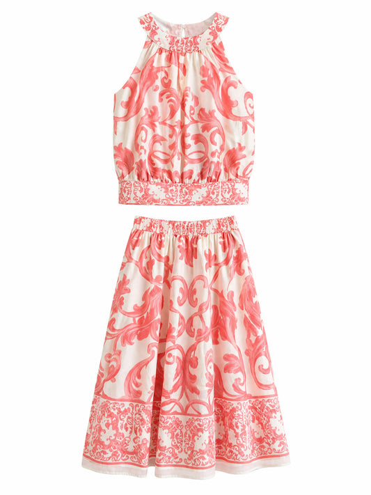 Set Rosa/Blanco